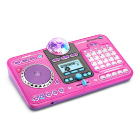 VTech Kidi Star DJ Mixer pink light show for an engaging performance