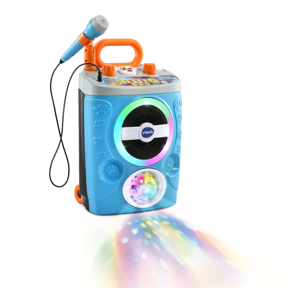 VTech Kidi Superstar Jr. Karaoke with built-in songs for instant sing-alongs