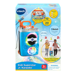 VTech Kidi Superstar Jr. Karaoke dazzling LED lights set the concert mood