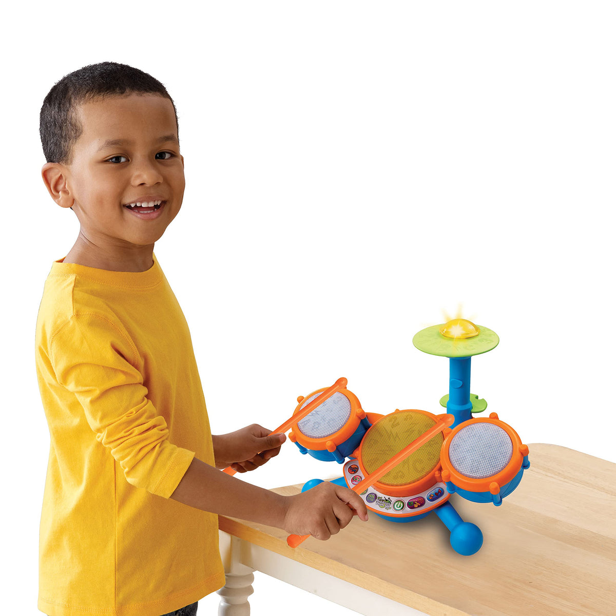 VTech KidiBeats packaging promotes easy, frustration-free setup