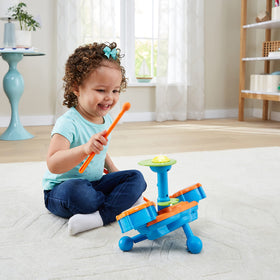 VTech KidiBeats shows nine melodies for playful practice
