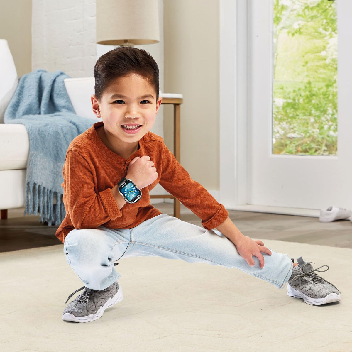 VTech KidiZoom Smartwatch DX4 AR monsters engage real-world play