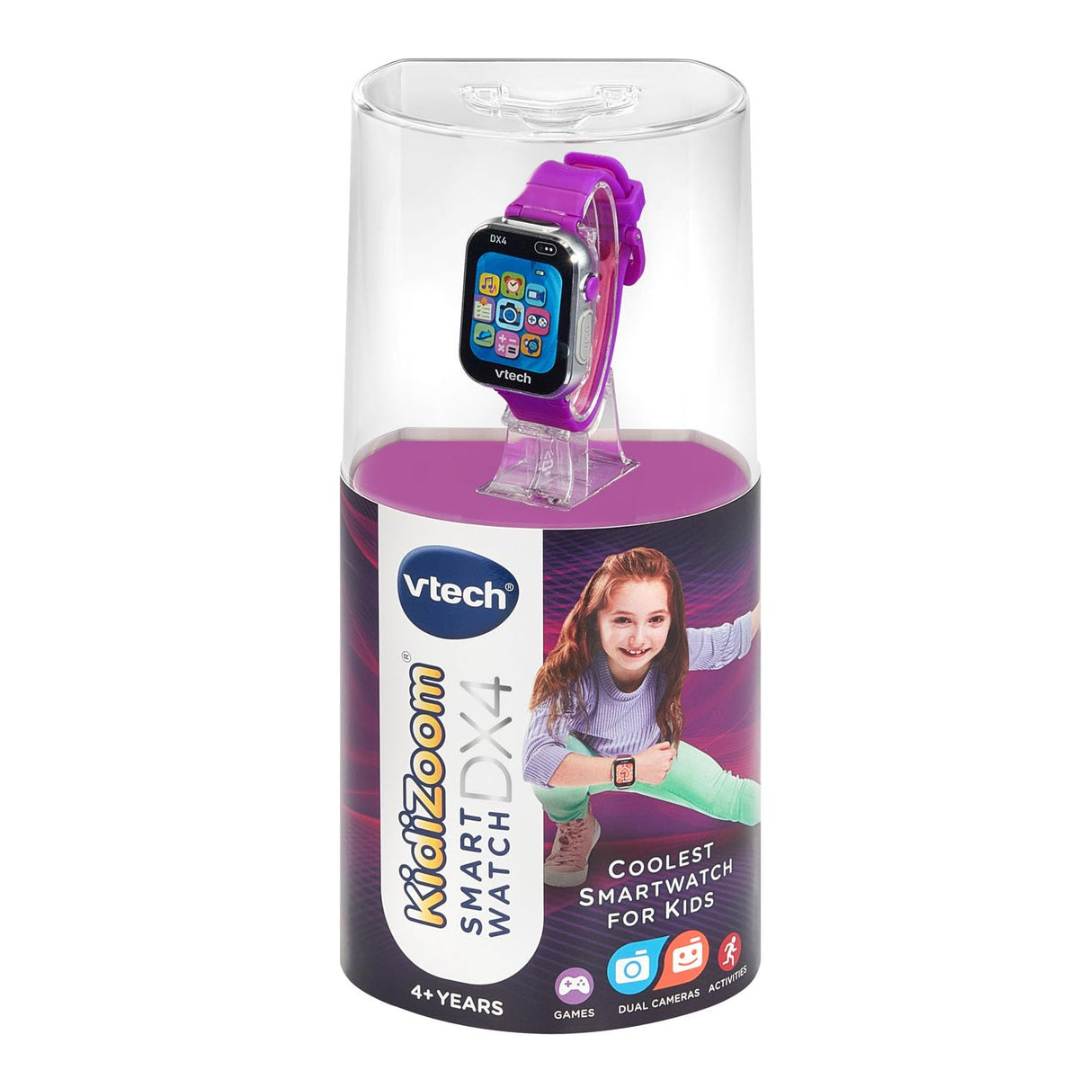 VTech KidiZoom DX4 AR monsters for interactive outdoor play.