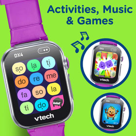 VTech KidiZoom DX4 fashionable watchband for stylish wear.