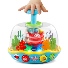 VTech Learn and Spin Aquarium: ocean friends swim around a glowing tank.