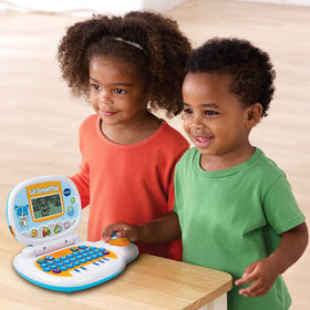 VTech Lil' SmartTop keyboard inviting letter recognition through play.