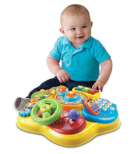 VTech Magic Star Table book page flip engages nursery rhymes and listening