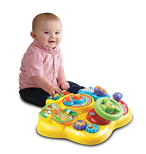 VTech Magic Star Table detachable legs enable flexible floor-time play