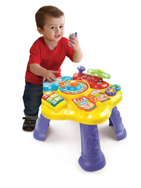 VTech Magic Star Table pretend phone invites social play with animals