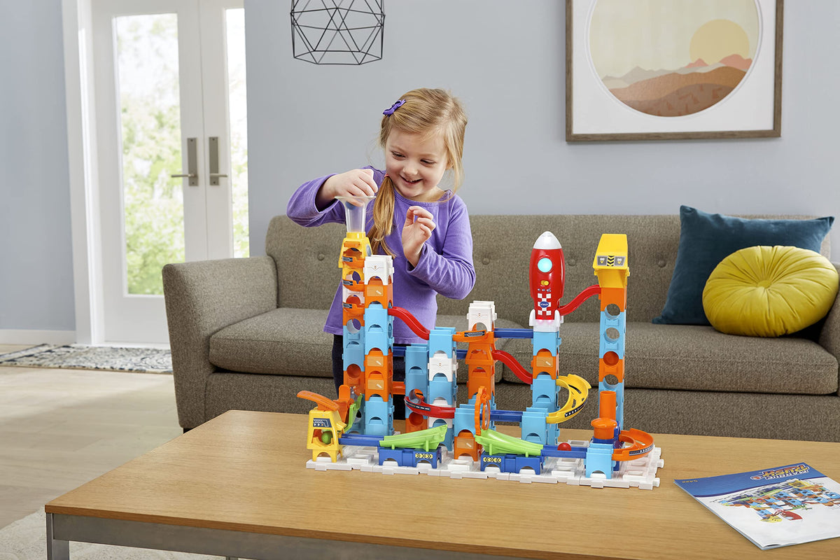 VTech Marble Rush Launchpad lets you design your own course.