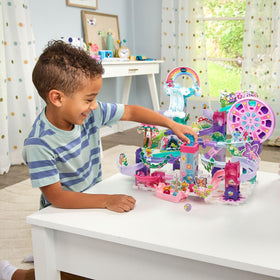 VTech Marble Rush Fairyland sparkly marbles for fast, gravity-fed marble runs.