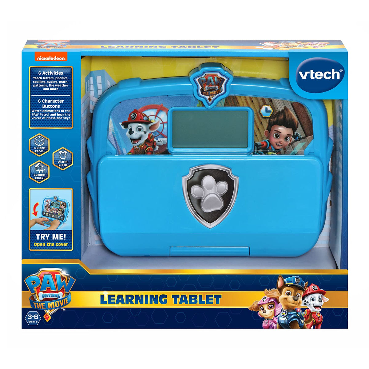 VTech PAW Patrol Learning Tablet weather activity explores conditions and makes learning fun.