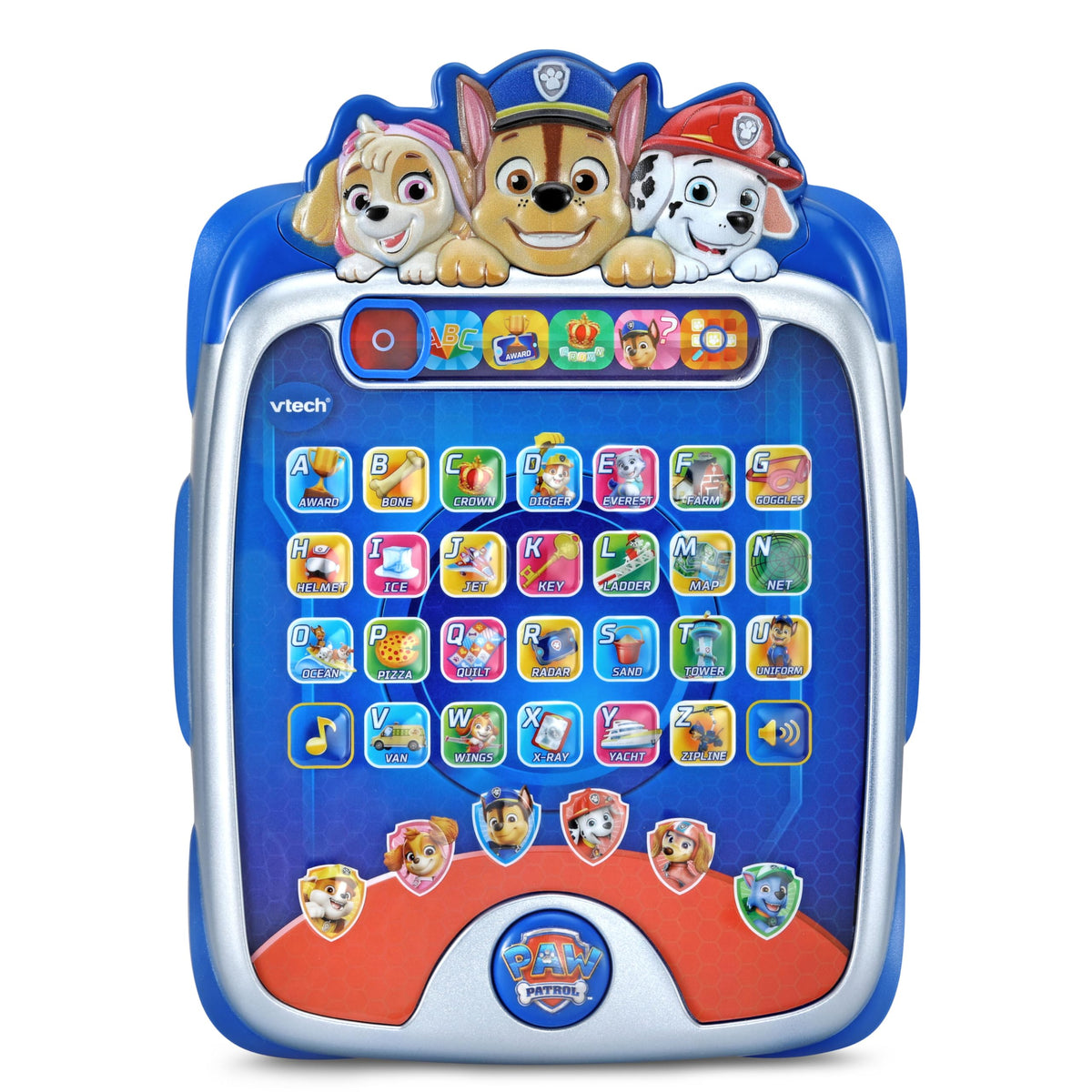 VTech Pup Pad shows Ryder clues to inspire guessing