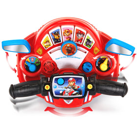 VTech Paw Patrol Pups to The Rescue Driver red side view shows transformable modes.