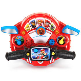 VTech Paw Patrol Pups to The Rescue Driver red snowmobile transform offers snowy adventure pretend play.