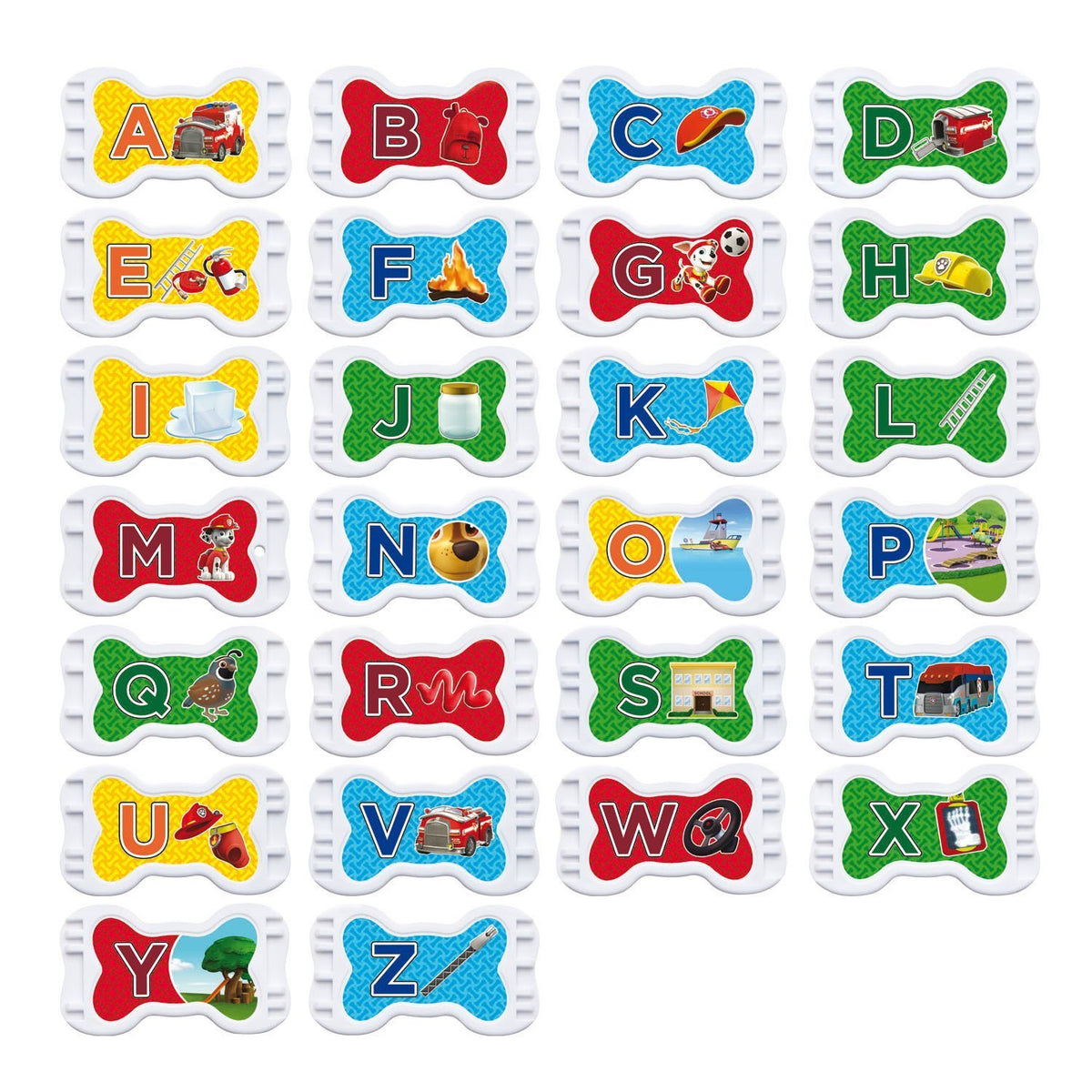 VTech Paw Patrol Treat Time Marshall treats stored in pup pack for organized play