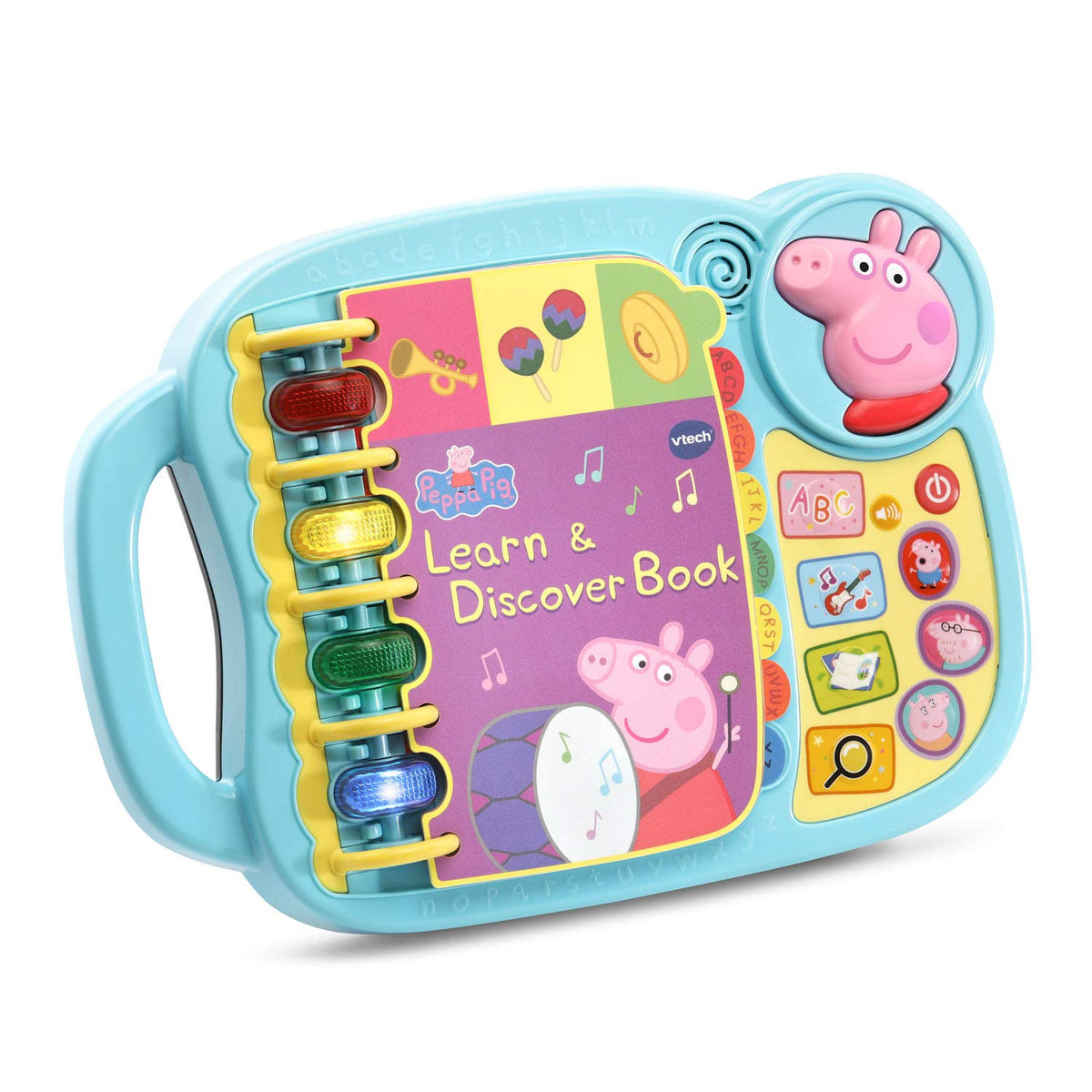 VTech Peppa Pig Learn and Discover Book read-along voice features enhance storytime