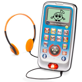 VTech Rock and Bop Music Player blue front view for engaging early learning.