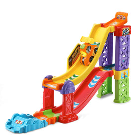 VTech Rock the Race Car spoiler moves with action button