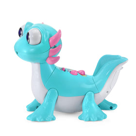 VTech Sandy Snacks-a-Lot runs on batteries for demo play and portability.