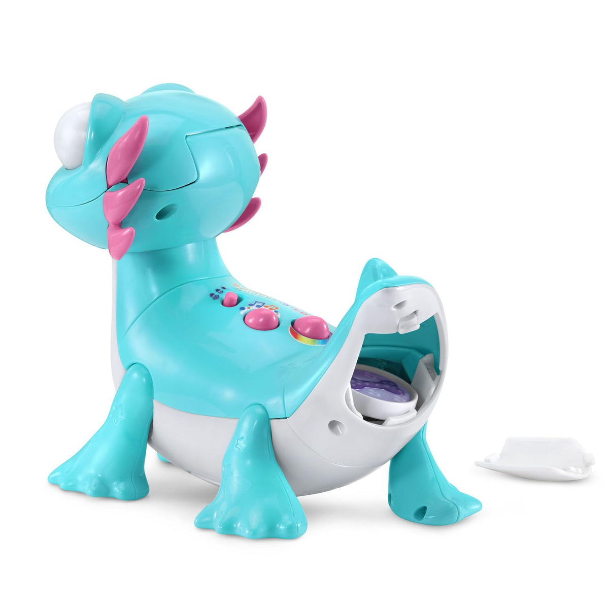 VTech Sandy Snacks-a-Lot uses tunes about colors and flavors to engage.