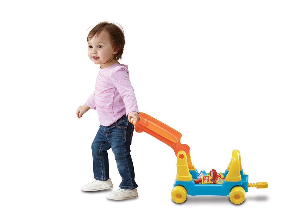 VTech Sit-To-Stand Alphabet Train caboose wagon for carrying toys