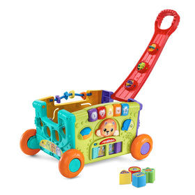VTech Sort and Discover wagon lion head engages imagination and sorting