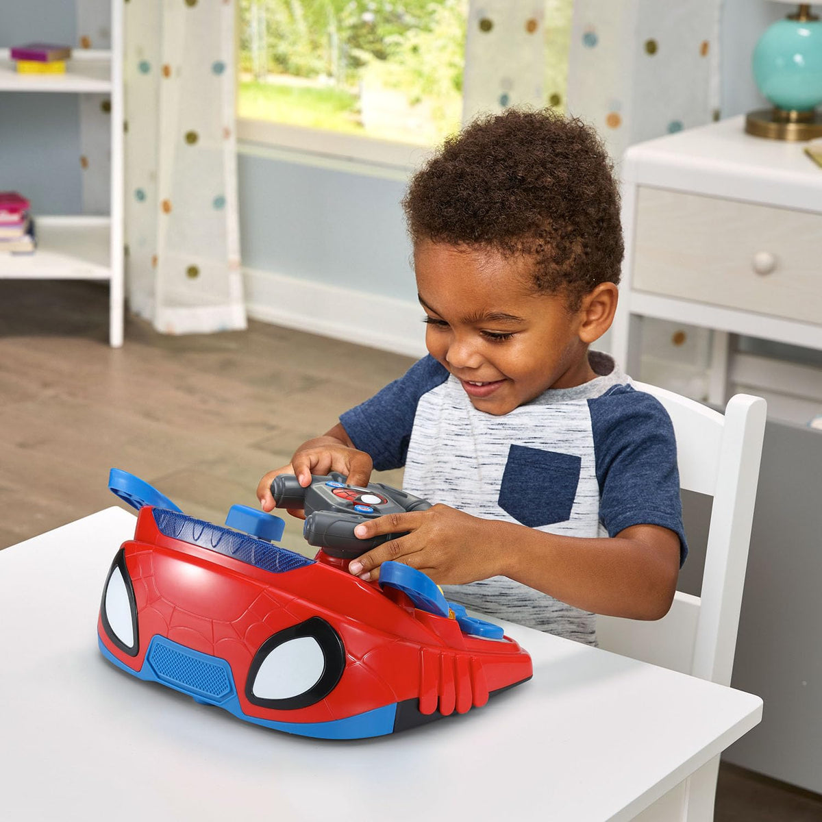 VTech Spidey to the Rescue Driver show-inspired voice effects