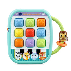 VTech Squishy Lights keys close-up; squishy surfaces invite exploration of textures and colors.