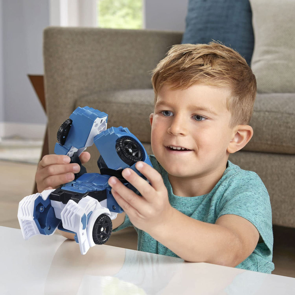 VTech Switch and Go Gorilla races with other Switch and Go vehicles
