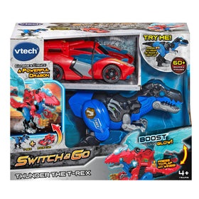 VTech Dragon in flight with moving wings for exciting pretend adventures.