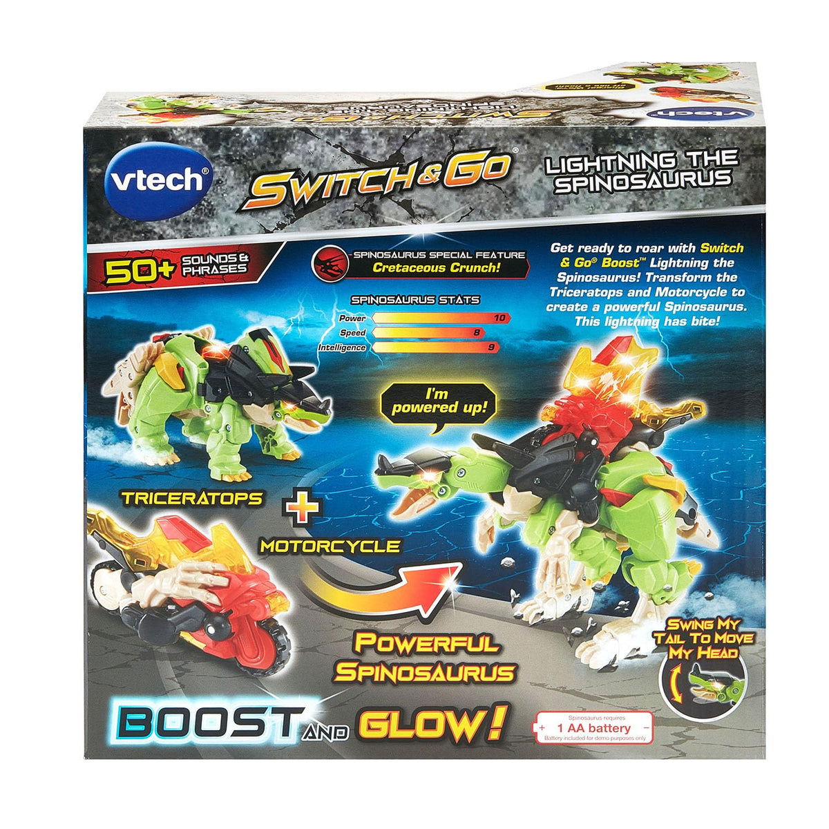 VTech Switch and Go Boost Transforming creature vehicles expanding play options.