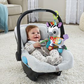 VTech Take Me With You Zebra colorful patterns boost visual interest