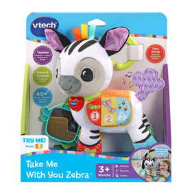 VTech Take Me With You Zebra mirror encourages self-recognition