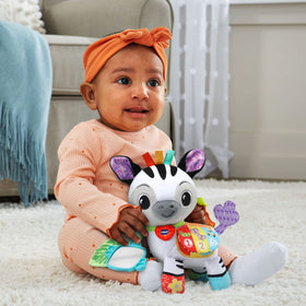 VTech Take Me With You Zebra stroller clip enables on-the-go entertainment