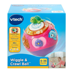 VTech Wiggle and Crawl Ball Purple age range 6 months to 3 years