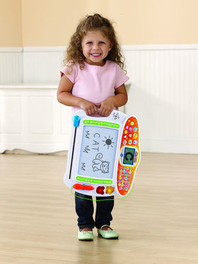 VTech Write and Learn Creative Center White drawing pad area for tracing practice
