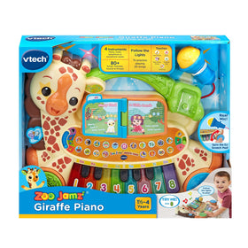VTech Zoo Jamz Giraffe Piano butterfly slider adjusts tempo