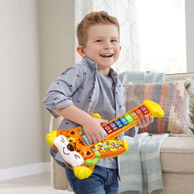VTech Zoo Jamz Tiger Rock Guitar orange Animal Band mode sparks cooperative play