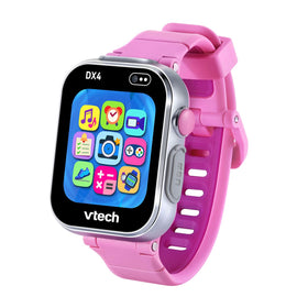 VTech KidiZoom DX4 pink front view showing colorful display and kid-friendly design