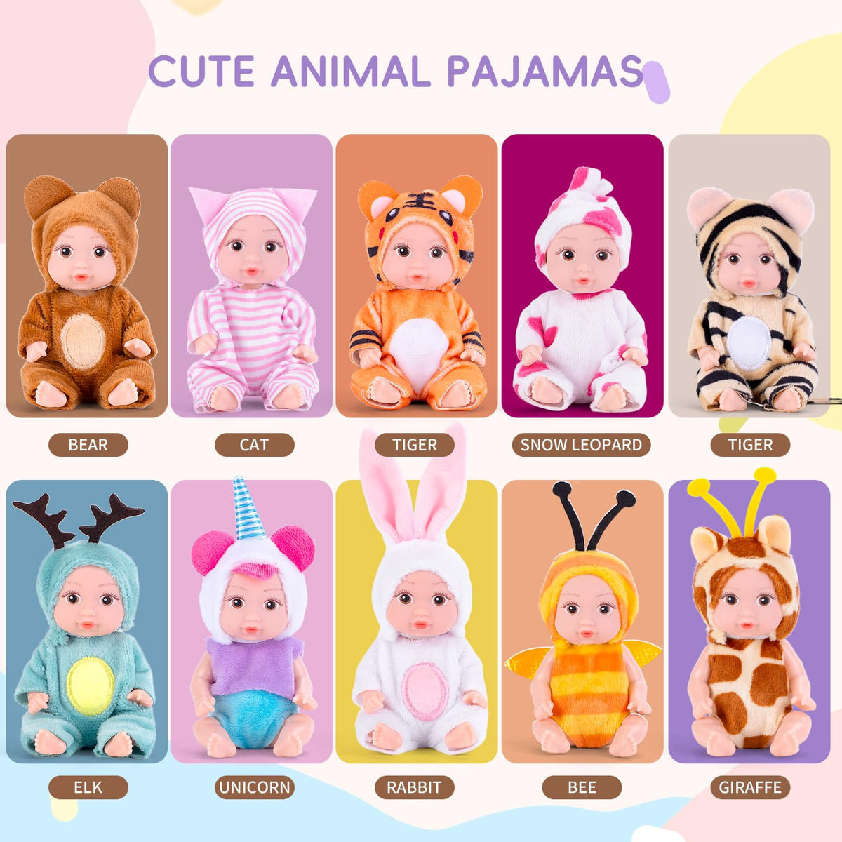 Vueos BPA-free vinyl dolls durable for hugs and drops