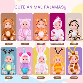 Vueos BPA-free vinyl dolls durable for hugs and drops
