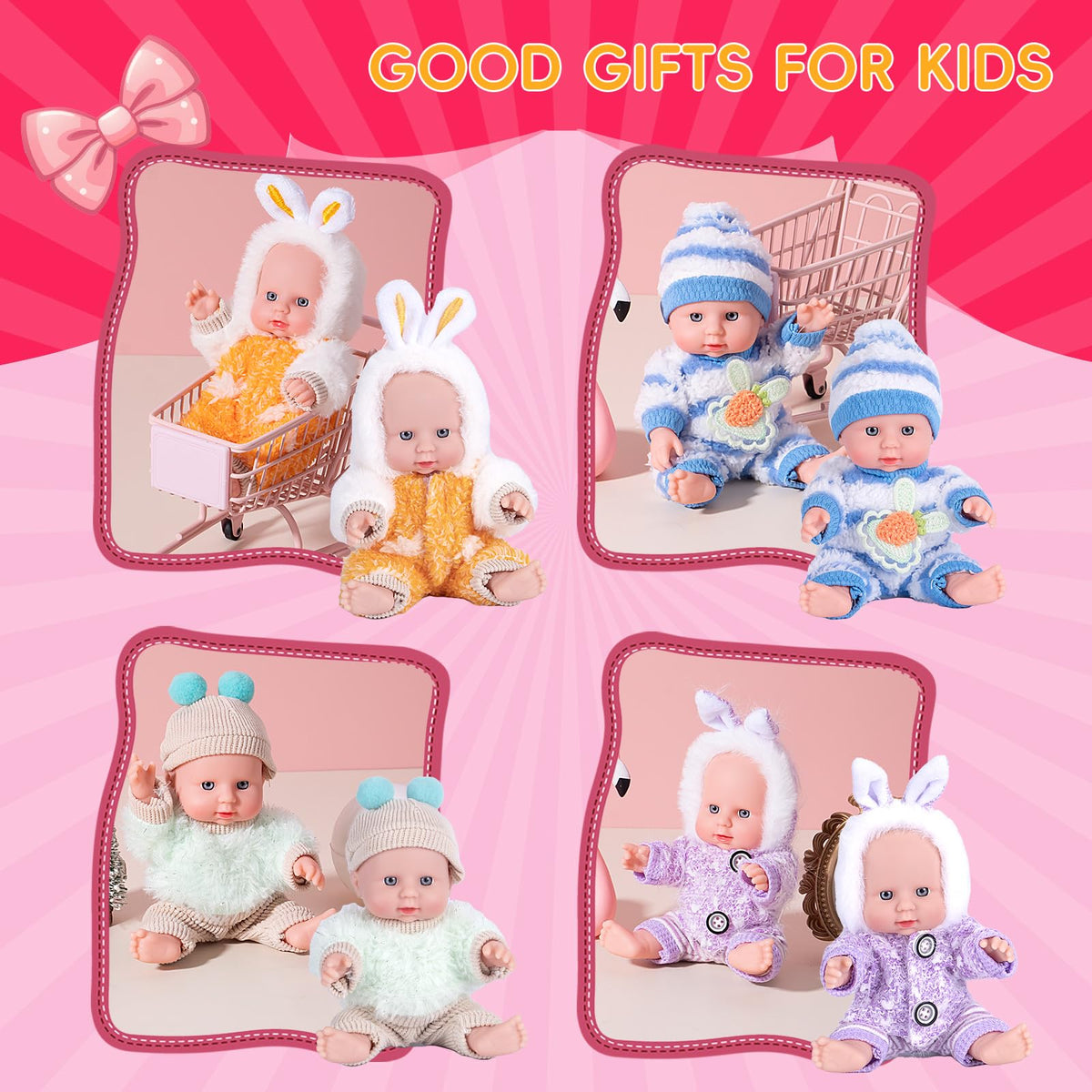 Vueos kids playing with dolls encourages imaginative storytelling
