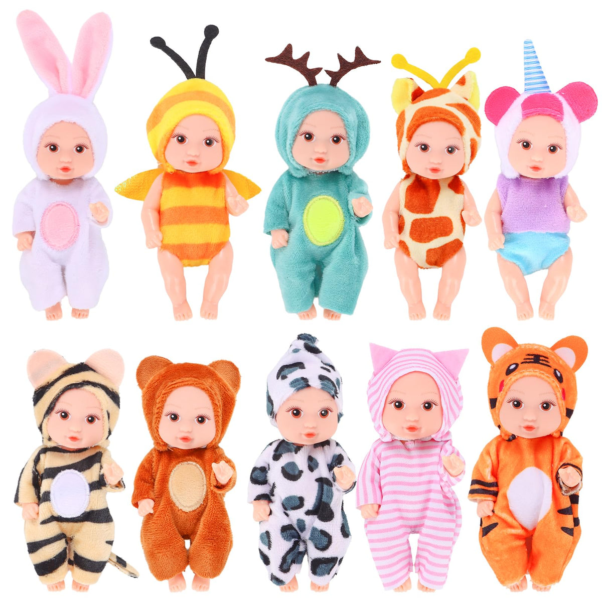 Vueos mini doll in leopard outfit adds adventurous role-play possibilities