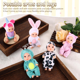 Vueos mini doll with tiger-pattern outfit promotes dynamic storytelling
