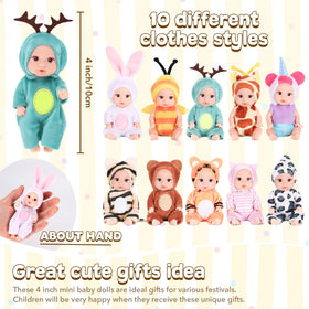 Vueos mini doll with unicorn outfit sparks creativity during dress-up
