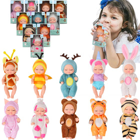 Vueos mini reborn doll rabbit outfit inspires friends to share and create adventures
