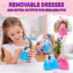 Vueos princess dolls castle-themed box provides inspiring display and gift-ready packaging.