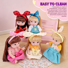 Vueos princess dolls display-ready figures for storytelling and imaginative role play.