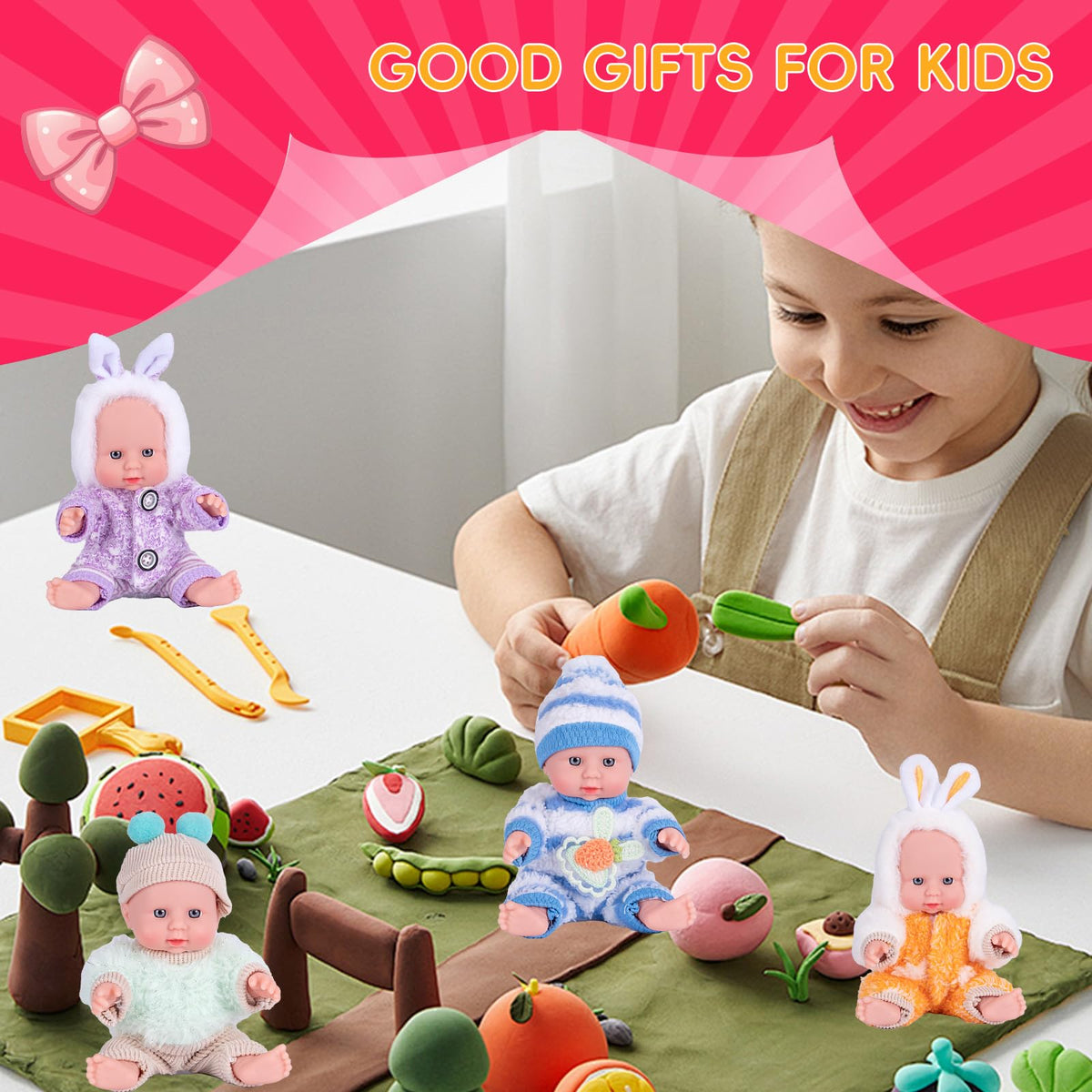 Vueos lightweight dolls ideal for travel and on-the-go play